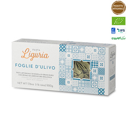 Pasta di Liguria Foglie d'Ulivo BIO - ekologiczny makaron z włoskiej semoliny 500g