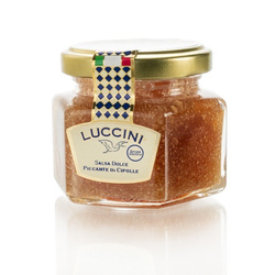 Luccini Salsa di Cipolle - włoski sos musztardowy z cebulą do serów 120g