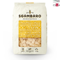 Sgambaro Mezzi Rigatoni n.64 - włoski makaron 500g