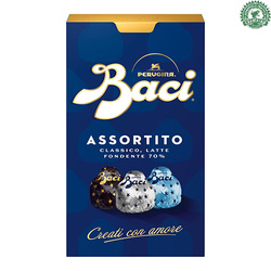 Perugina Baci Assortito - mix pralinek z orzechami laskowymi 200g