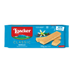 Loacker Vanille - wafelki z kremem waniliowym 175g