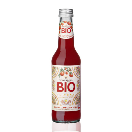 Tomarchio Aranciata Rossa BIO - ekologiczny napój z sycylijskich pomarańczy Arancia Rossa di Sicilia IGP 275ml