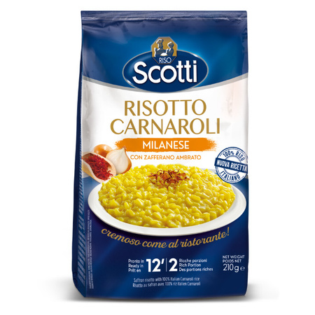 Riso Scotti Risotto Milanese con Zafferano - risotto z szafranem 210g