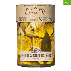 BioOrto Cuori di Carciofo Bio - serca karczochów w oliwie 350g