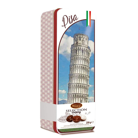 Witor’s Torre d’Italia Pisa - włoskie pralinki w kolekcjonerskiej puszce 210g