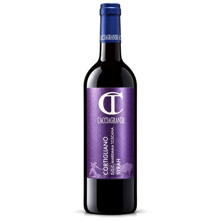 Cacciagrande Cortigliano Syrah Maremma Toscana DOC czerwone wino wytrawne
