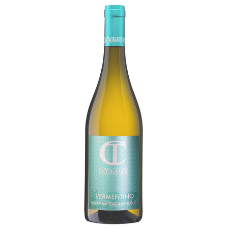 Cacciagrande Vermentino Maremma Toscana DOC białe wino wytrawne