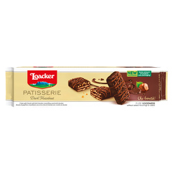 Loacker Fondente Nocciolato - wafle w ciemnej czekoladzie 100g