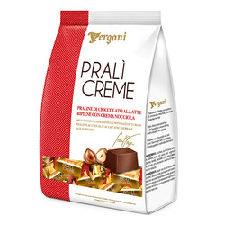 Vergani Prali Creme Nocciola - włoskie praliny czekoladowe z kremem orzechowym 95g