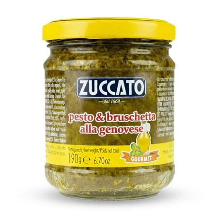 Zuccato Pesto alla Genovese - pesto z bazylią i orzeszkami piniowymi 190g