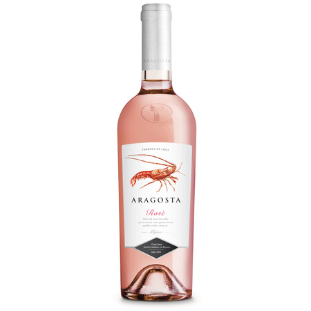 Santa Maria La Palma Aragosta Rosé Alghero DOC różowe wino półwytrawne
