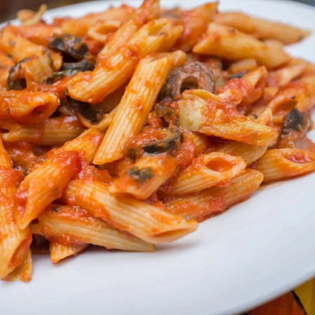 BioOrto Sugo alla Puttanesca Bio - gotowy włoski sos pomidorowy z oliwkami, kaparami i chili 350g