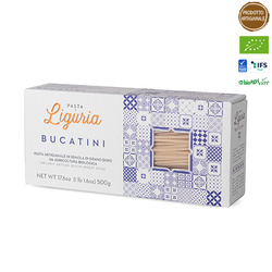 Pasta di Liguria Bucatini BIO - ekologiczny makaron z włoskiej semoliny 500g