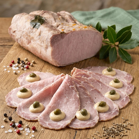 Lonza al Vapore - gotowany schab wieprzowy