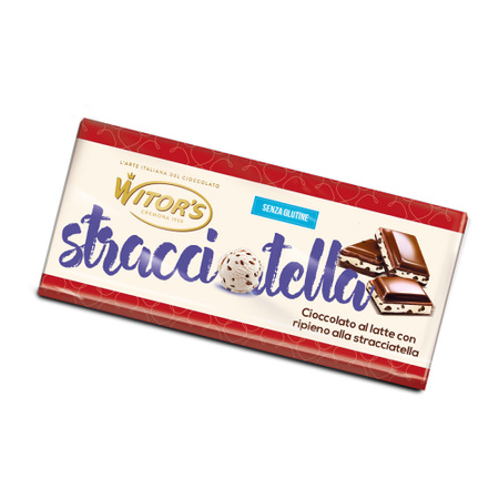 Witor’s Cioccolato Stracciatella - czekolada mleczna z nadzieniem stracciatella 100g