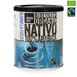 Goppion Caffe' Nativo Decaffeinato Biologico - włoska kawa bezkofeinowa 250g