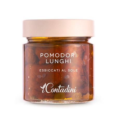 iContadini Pomodori Lunghi - apulijskie długie pomidory suszone na słońcu 230g