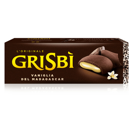 Grisbì Vaniglia - włoskie ciastka z kremem waniliowym 135g