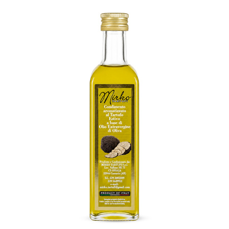 Mirko Tartufi Olio al Tartufo Nero - toskańska oliwa z oliwek Extra Vergine z czarną truflą 55ml