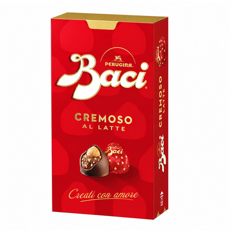 Perugina Baci Cremoso - włoskie pralinki z nadzieniem gianduia i orzechem laskowym 200g
