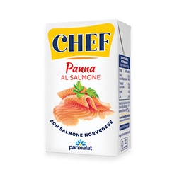 Parmalat Panna Chef al Salmone - łososiowa śmietanka do sosów 125ml