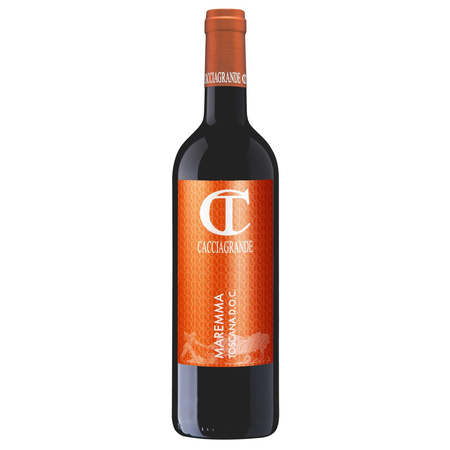 Cacciagrande Maremma Toscana DOC Rosso czerwone wino wytrawne