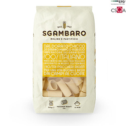 Sgambaro Paccheri Rigati n.54 - włoski makaron 500g