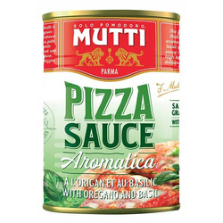 Mutti Pizza Sauce - sos pomidorowy do pizzy z bazylią, oregano i cebulą 400g