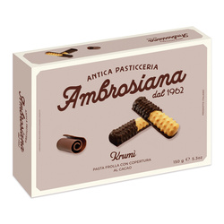 Ambrosiana Krumi Cacao - włoskie kruche ciastka z czekoladą 150g