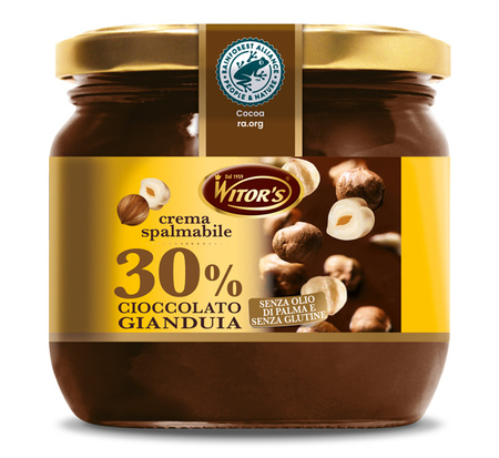 Witor’s Crema Gianduia - orzechowy krem do smarowania gianduia 360g