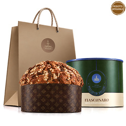 Fiasconaro Panettone - włoska babka z kandyzowanym ananasem, morelami i pistacjami 1kg