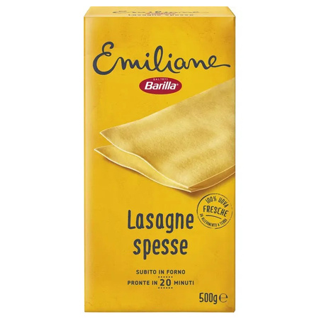 Barilla Emiliane Lasagne n.199 - makaron jajeczny 500g