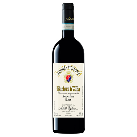 Achille Viglione Barbera d'Alba DOC Superiore Ross czerwone wino wytrawne