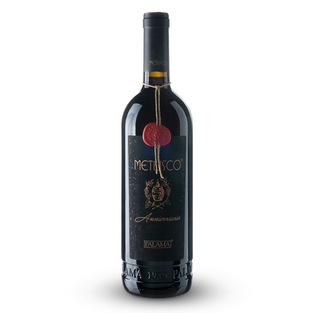 Palama Metiusco Anniversario Negroamaro Salento IGP czerwone wino wytrawne