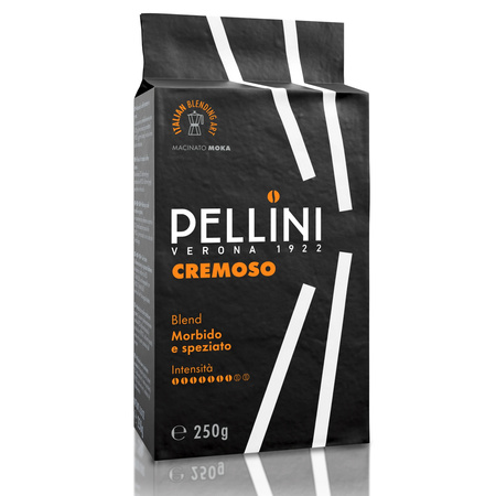 Pellini Espresso Superiore n.20 Cremoso - włoska kawa mielona 250g