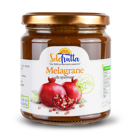 Solefrutta Confettura Extra di Melagrane - włoska konfitura z granatu 340g
