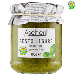 Ascheri Pesto Ligure - liguryjskie pesto genovese z bazylią DOP 180g