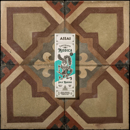 Assai Cioccolato di Modica IGP Sale Marino - czekolada gorzka z solą morską 80g