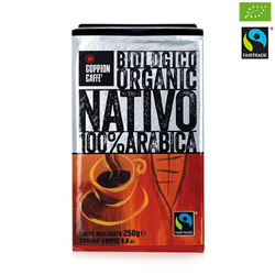 Goppion Caffe' Nativo Biologico - włoska kawa mielona 250g
