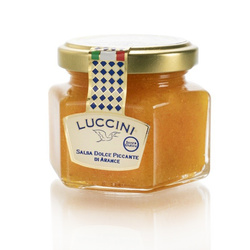 Luccini Salsa di Arance - włoski sos musztardowy z pomarańczą do serów 120g