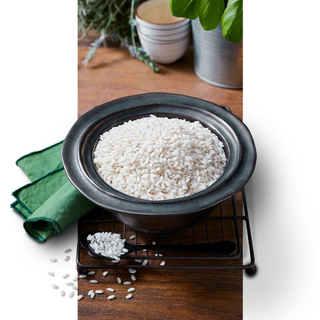 Riso Vignola Carnaroli Classico BIO Bianco Essenziale - włoski ekologiczny ryż do risotto 500g