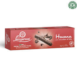 Lazzaroni Havana - włoskie ciastka w mlecznej czekoladzie 90g
