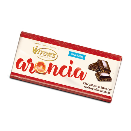 Witor’s Cioccolato con Scorze d'Arancia - gorzka czekolada ze skórką pomarańczy 100g