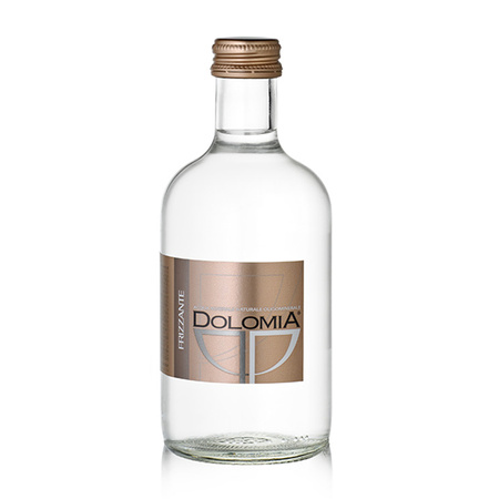 Dolomia Acqua Frizzante Exclusive - alkaliczna woda źródlana gazowana 330ml