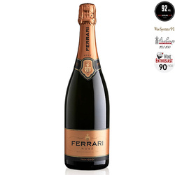 Ferrari Trento Rosé DOC wytrawne wino musujące