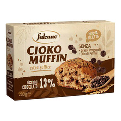 Falcone Cioko Muffin -  włoskie babeczki jogurtowe z czekoladą 4x50g