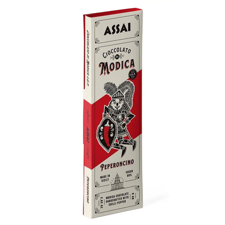 Assai Cioccolato di Modica IGP Peperoncino - czekolada gorzka z papryczką chilli 80g