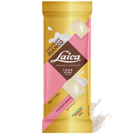Laica Cioccolato Bianco - włoska biała czekolada 100g
