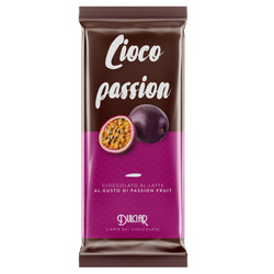 Dulciar Ciocopassion - włoska czekolada mleczna z marakują 80g