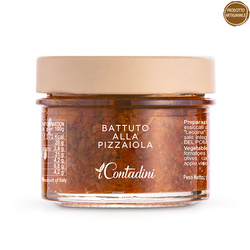 iContadini Battuto - włoska pasta z suszonych pomidorów z oliwkami 100g